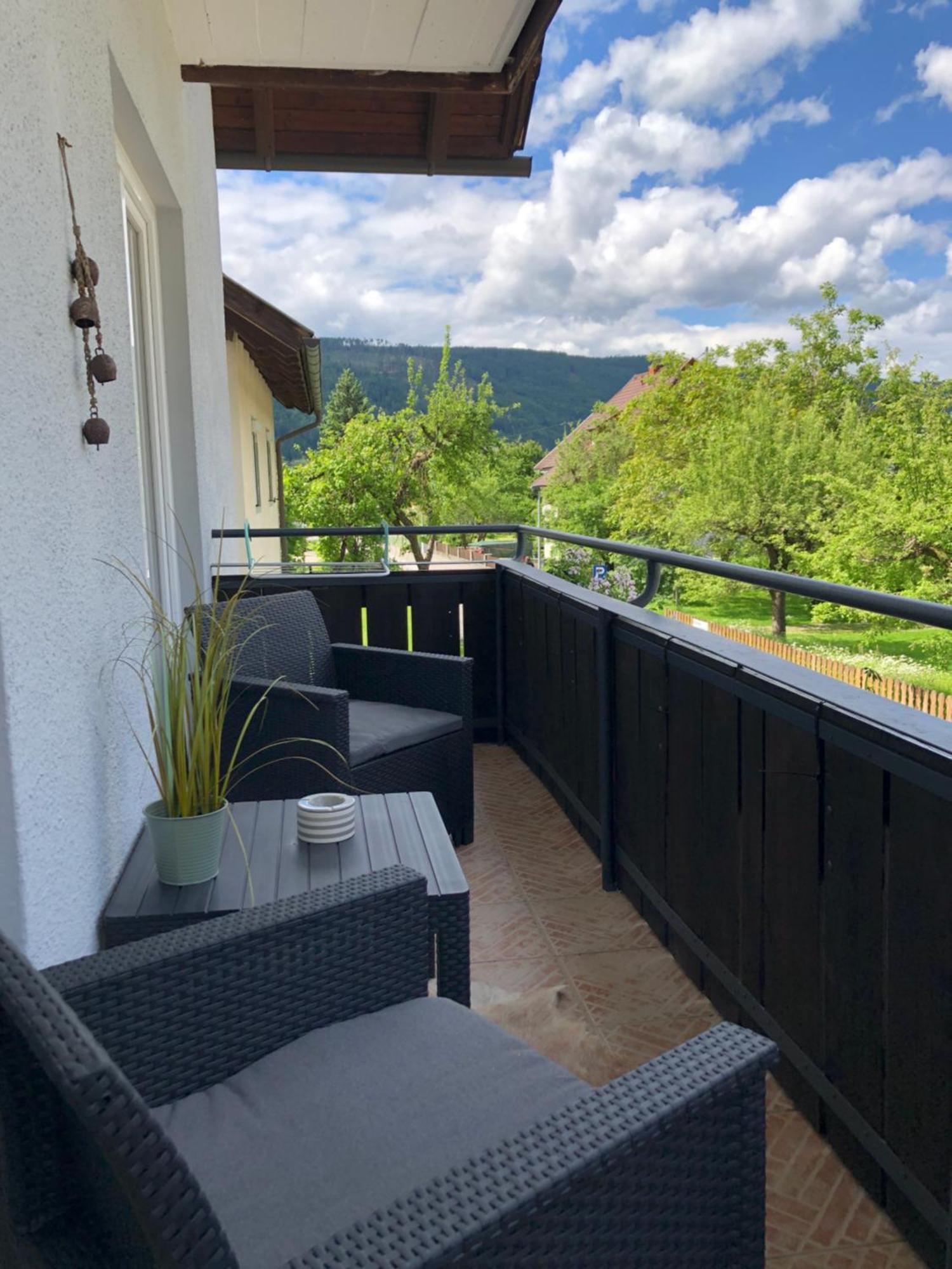 Appartement Kuhglocken Ferienhaus Fuenf Sinne Döbriach Exteriör bild