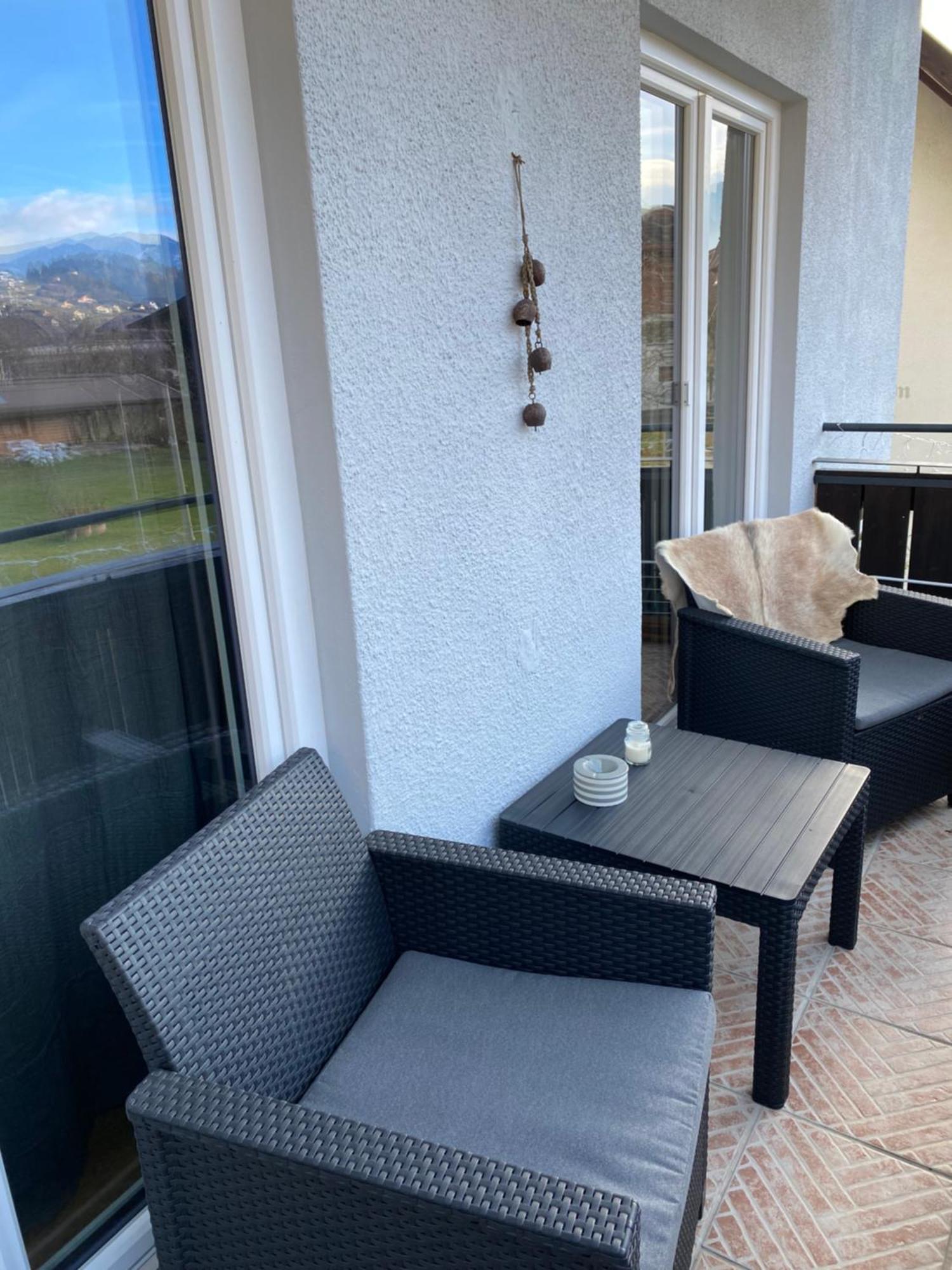 Appartement Kuhglocken Ferienhaus Fuenf Sinne Döbriach Exteriör bild