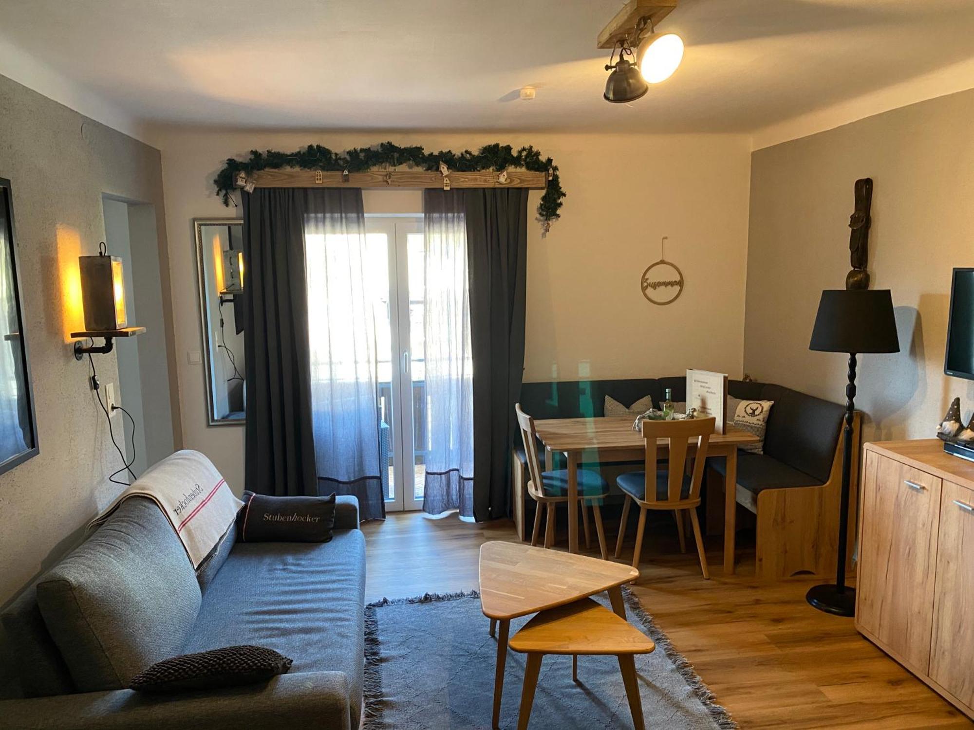 Appartement Kuhglocken Ferienhaus Fuenf Sinne Döbriach Exteriör bild